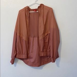 pink nike rain jacket